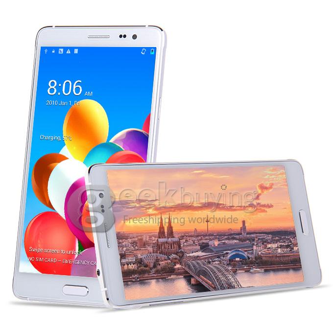 Kingelon N9588 5.7Inch MTK6592 Android 4.4 Phone Octa Core 1GB+16GB IPS HD SmartPhone 8.0MP Camera 3G GPS OTG - White