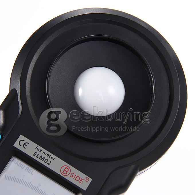 BSIDE ELM02 Professional Digital Light Meter LUX FC Light Meter Peak Measurement Unit Conversion