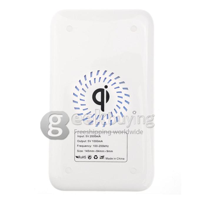 QI Wireless Charging Charger Pad Wireless Charger Receiver for Samsung Galaxy Note Edge N915V N915P N915T N915A - White