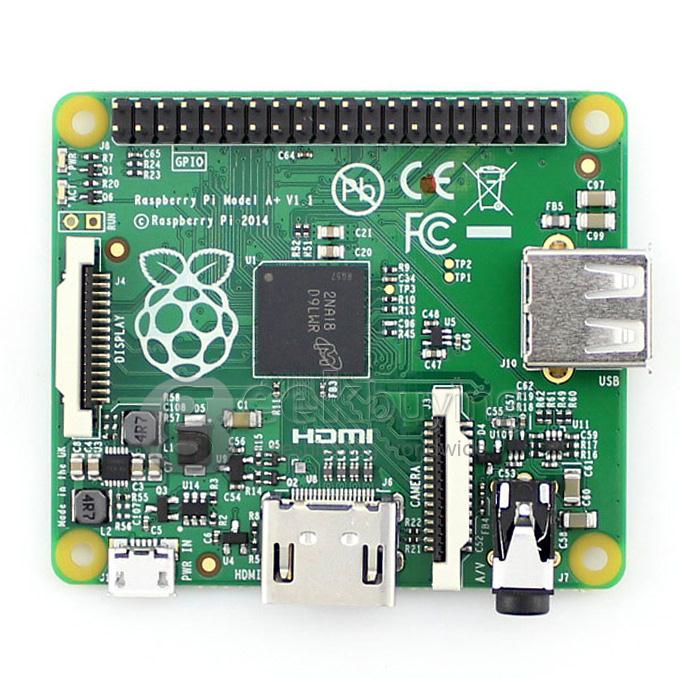 Raspberry Pi RPi Model A+ (Package D) Accessory Kits ARPI600+MQ-5 Gas Sensor+Color Sensor+Flame Sensor+Metal Sensor etc