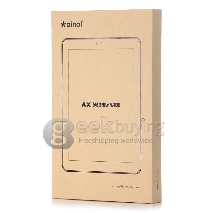 Ainol AX P901M 3G 9 Inch Tablet PC Android 4.4 Octa Core IPS 1920x1280 Capacitive Screen GPS BT - Black