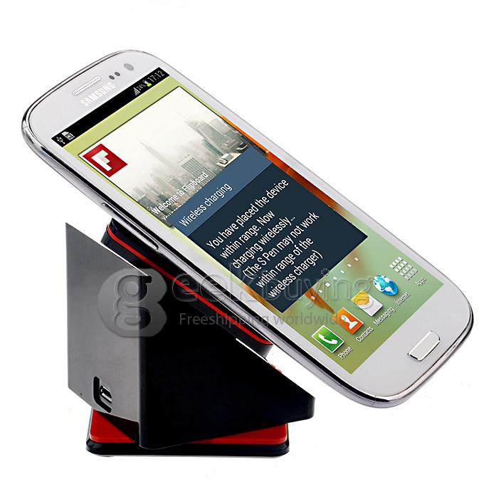 Magic Box QI wireless Charger Charging Car Holder Charging Receiver for Note Edge N915V N915P N915T N915A - Black