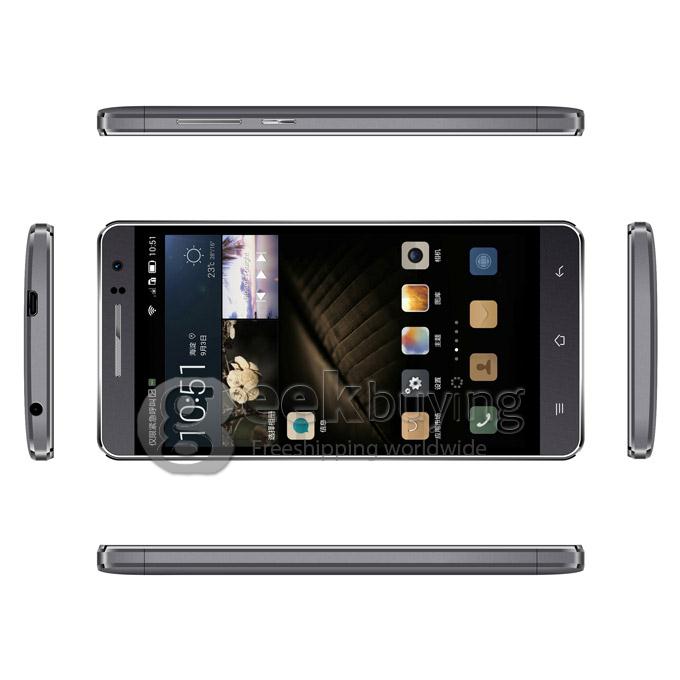 LANDVO L600S 5.0Inch Android 4.4.2 MTK6732 Quad Core 1.5GHz Smartphone 1GB 8GB IPS HD FDD-LTE 4G 13.0MP 5.0MP - Grey