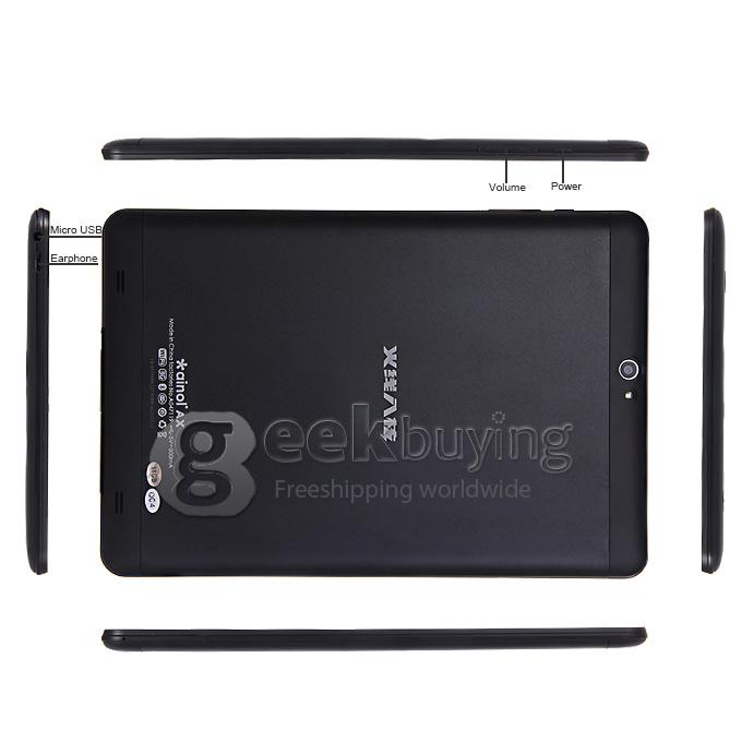 Ainol AX P901M 3G 9 Inch Tablet PC Android 4.4 Octa Core IPS 1920x1280 Capacitive Screen GPS BT - Black