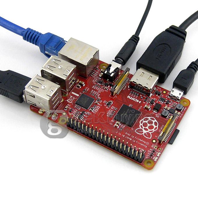 Raspberry Pi RPi B+ (CN) Package A Accessory Kits ARM11+LCD+DVK512+PCF8591+L3G4200D+LSM303DLHC+74LVC8T245+Mix Board