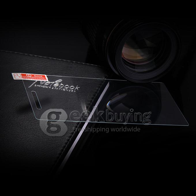 Toughened Glass 0.33mm Screen Protector Film Cover Arc Edge for HUAWEI P7 with Individual Package