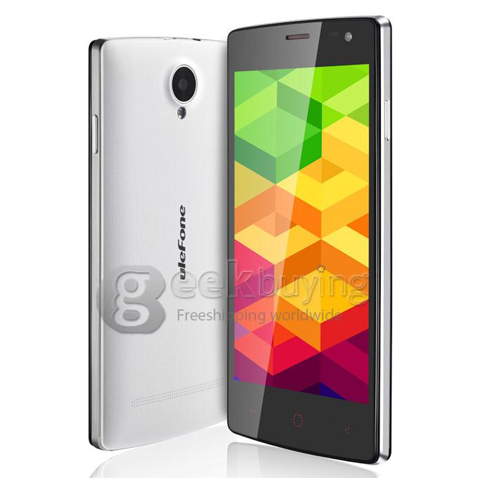 Ulefone Be X 4.5 Inch Android 4.4 Smartphone MTK6592M Octa Core 1.4GHz 1GB RAM 8GB ROM QHD 8.0MP 3G/GPS Miracast - White