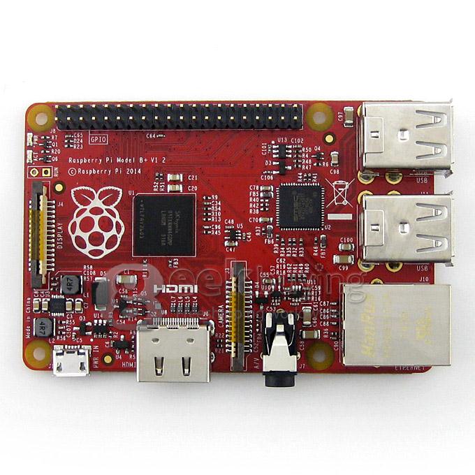 Raspberry Pi RPi B+ (CN) Project Board Development Board Linux Mini PC BCM2835 ARM11 with Rainbow Case