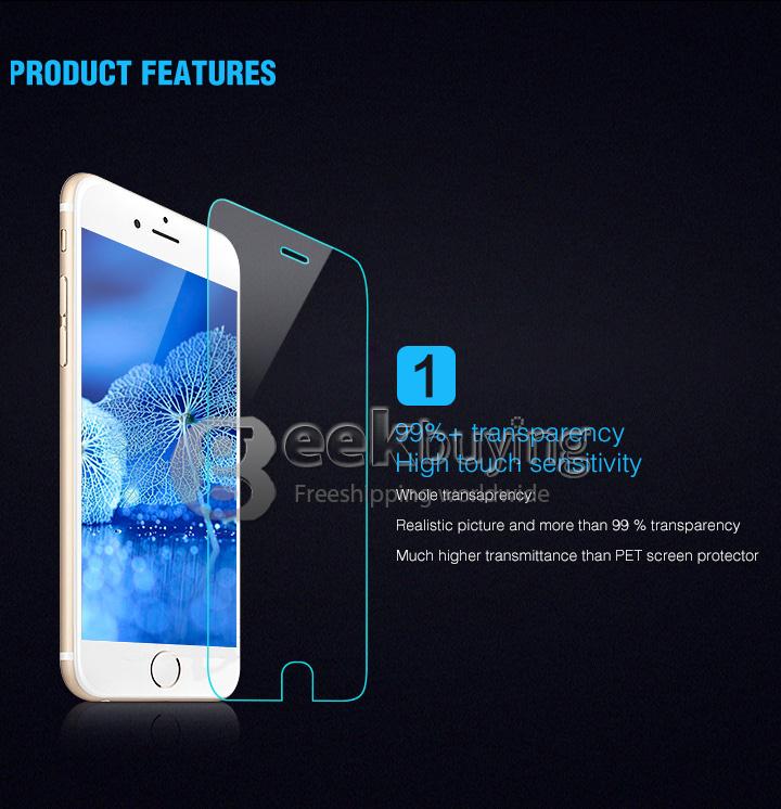 Toughened Glass 0.33mm Screen Protector Film Cover Arc Edge for SAMSUNG Galaxy S4 with Individual Package