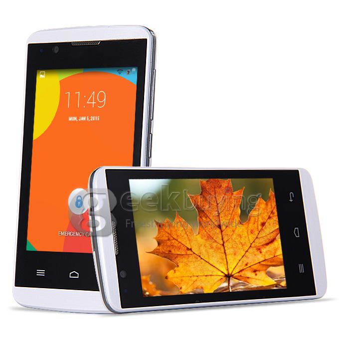 B-MAGIC Mini G3 SC7715 Android 4.4 Phone Dual Core 1.0GHz 3.5Inch Spreadtrum CPU 3G/Bluetooth SmartPhone - White