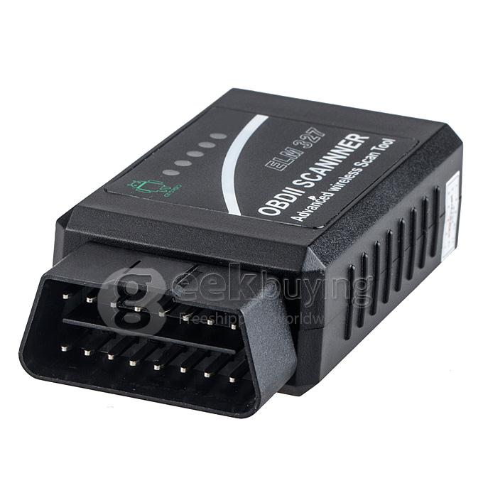 Bluetooth ELM327 U1 OBD II Wireless Car Diagnostic Auto Scan Tools -Black