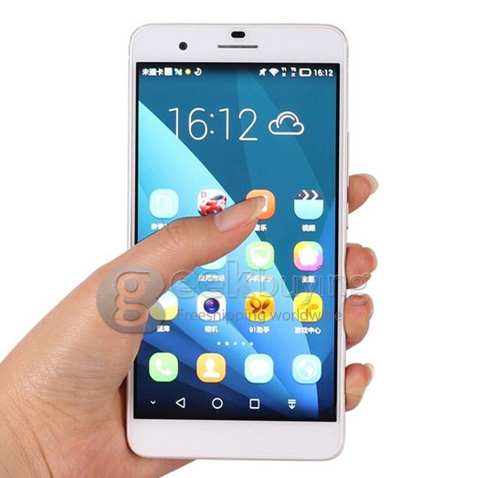 HUAWEI Honor 6 Plus 5.5Inch Android 4.4 Phone Kirin 925 Octa Core 1.8GHz Smartphone 3GB 16GB FHD OGS 4G FDD LTE - White