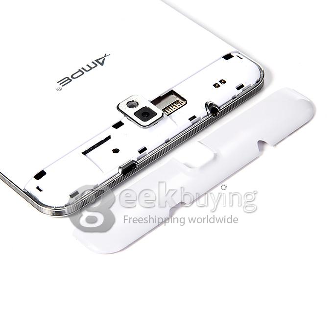 Ampe A88 3G Phone Call Tablet PC 8.0 Inch Quad Core Android 4.4 IPS HD Screen 1GB/8GB GPS BT - White