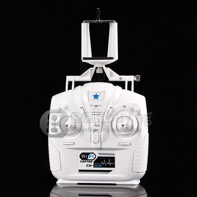 Cheerson CX-30W 4-Axis 2.4GHz Mid Size FPV Quadcopter with 0.3MP Camera WiFi IR Remote Control R/C Version - Orange