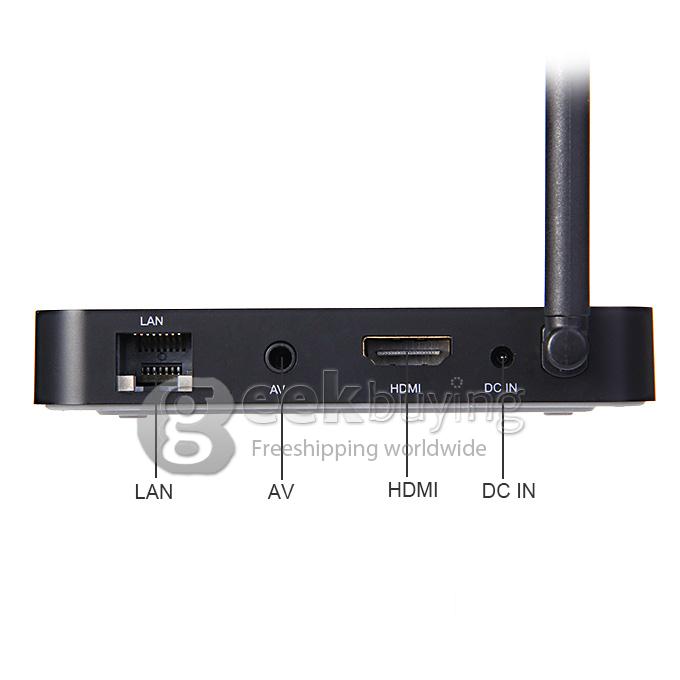 Geniatech MyGica ATV585 Android Enjoy TV BOX Amlogic S805-B XBMC 13.2 H.265 1080P Android 4.4 1G RAM 8G ROM Bluetooth - Black