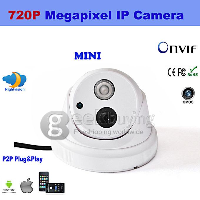 IPCC-D09 1.0 Megapixel HD 720P 1/4 CMOS Network IR-dome Camera