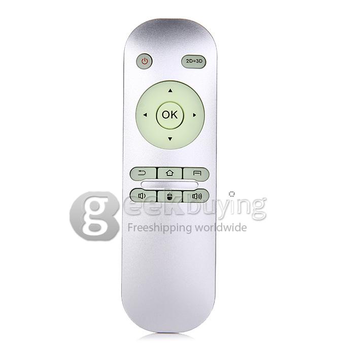P722 Smart Android 3D Projector 300 Lumens ATM7039 1G RAM 16G ROM 2.4G/5G WIFI Bluetooth WXGA 1280x800P - Gold