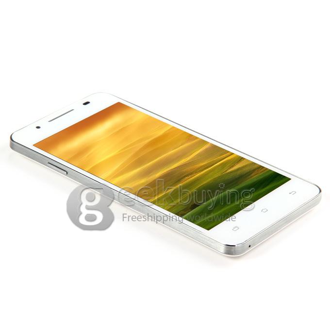 MPIE MP158+ 5.0 Inch Android 4.4 Cell Phone MTK6582 1.3GHz Quad core QHD IPS 512MB 4GB 5.0MP 3G/GPS Smartphone - White