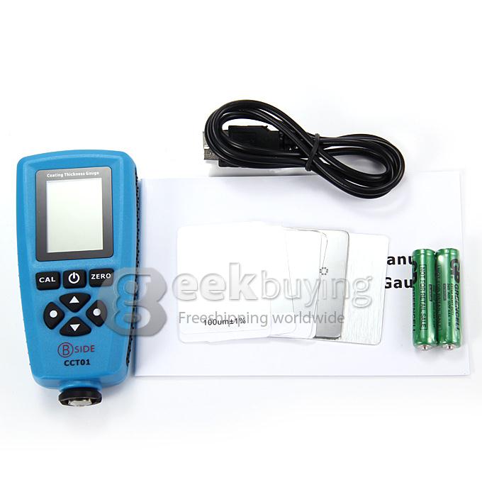 Bside CCT01 Digital Coating Thickness Paint Gauge Tester Measure Meter Crash Check