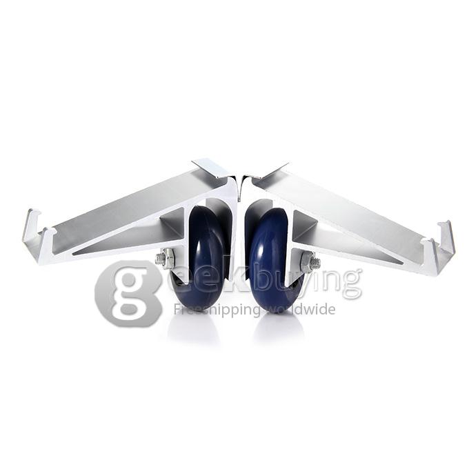 TG Foldable Self Balance Electric Unicycle Auxiliary Wheel Dark Blue/Light Blue/Yellow/Red (2pcs) - Color Random