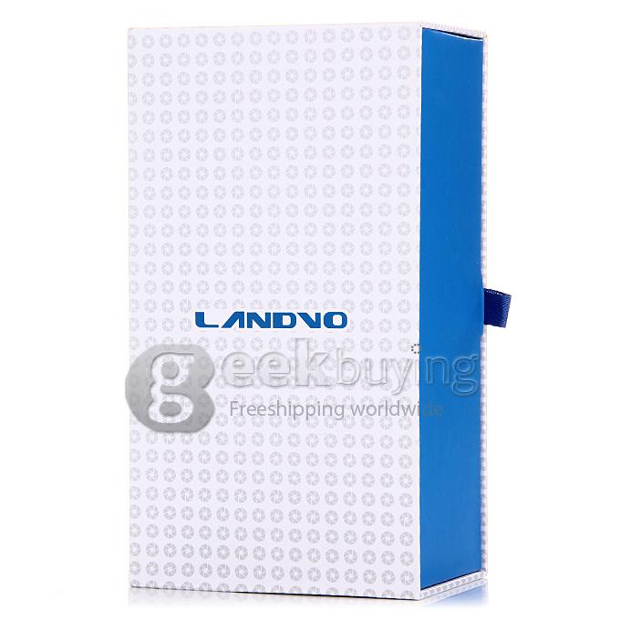 LANDVO L500 5.0Inch Android 4.4 Phone MTK6592M Octa Core 1.4GHz HD Smartphone 1GB RAM 8GB ROM 8.0MP 3G/GPS/WIFI - Black