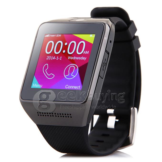 Atongm W008 Smart Watch Phone Bluetooth Watch 1.54 Inch Pedometer Anti-lost SIM Card Slot Sync Smart Devices - Black
