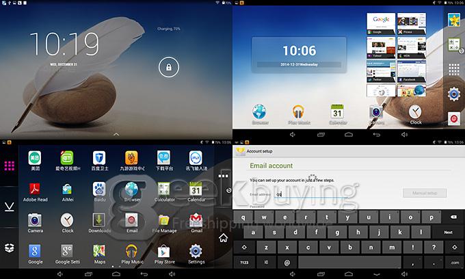 Ampe A92 9 Inch Quad Core Tablet PC Allwinner A33 Android 4.4 8GB ROM Bluetooth - White