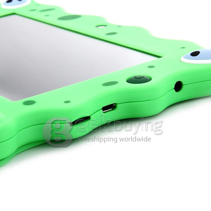7C08 7 Inch A23 Android 4.4 Tablet PC 8G ROM Children's Tablet(can be controlled by the parents) Dual Cameras - Green