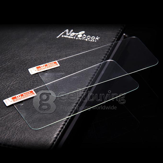 Toughened Glass 0.33mm Screen Protector Film Cover Arc Edge for iPhone 4/4s Back Paste with Individual Package