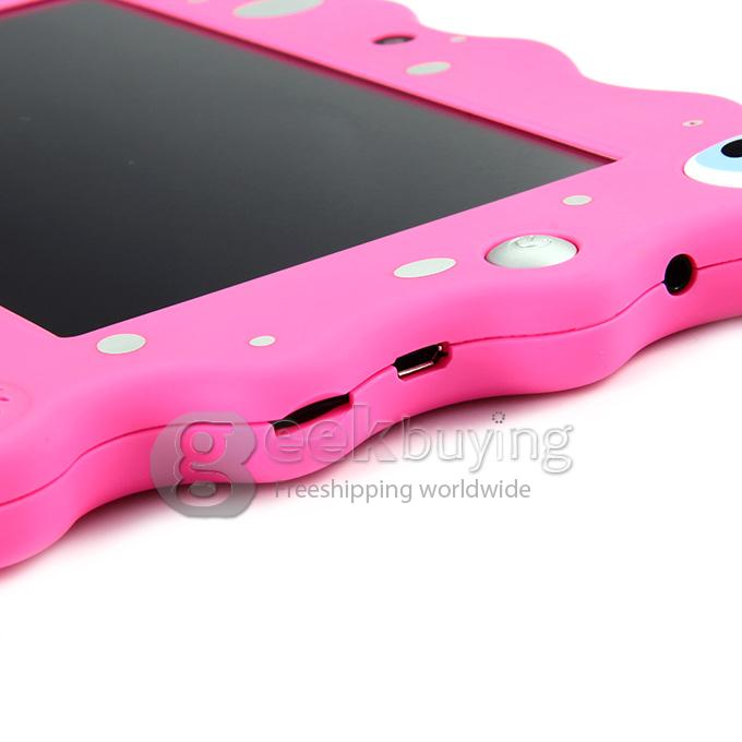7C08 7 Inch A23 Android 4.4 Tablet PC 8G ROM Children's Tablet(can be controlled by the parents) Dual Cameras - Pink