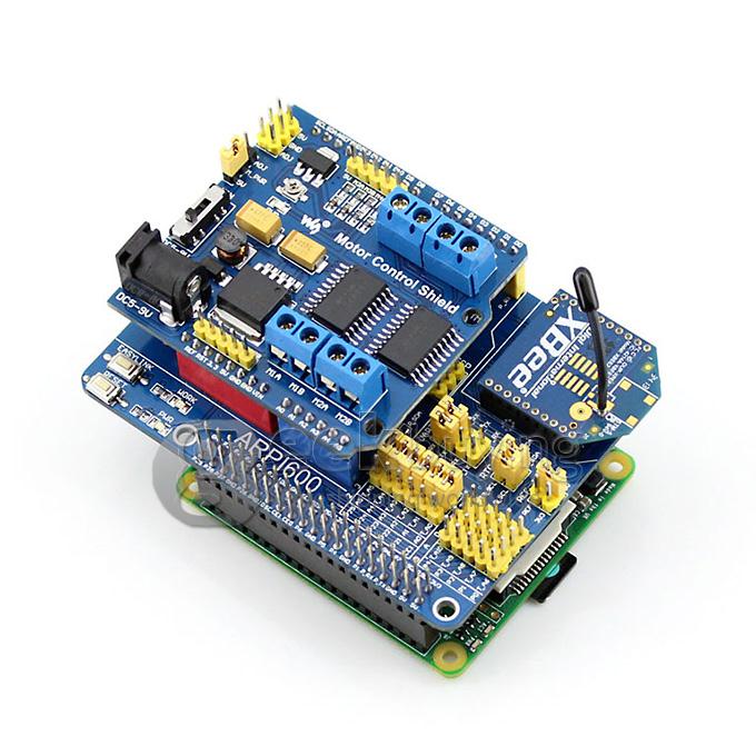 Raspberry Pi RPi Model A+ (Package D) Accessory Kits ARPI600+MQ-5 Gas Sensor+Color Sensor+Flame Sensor+Metal Sensor etc