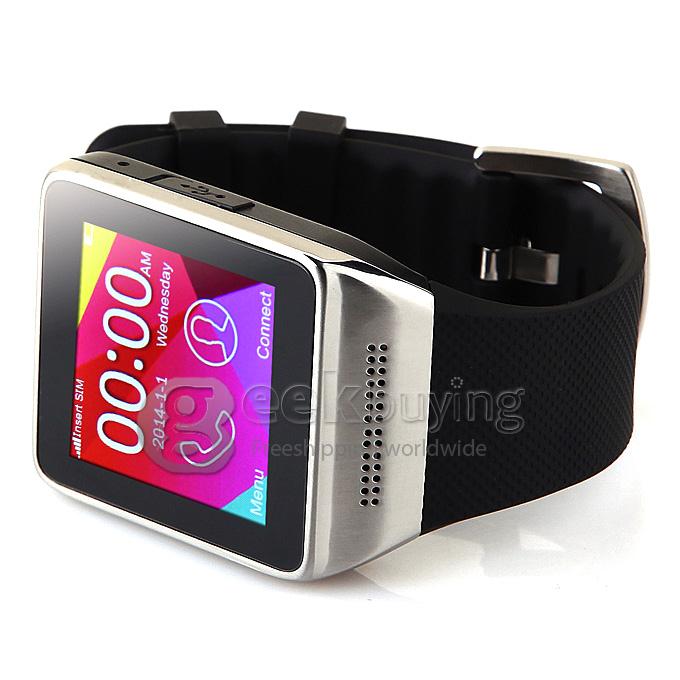 Atongm W008 Smart Watch Phone Bluetooth Watch 1.54 Inch Pedometer Anti-lost SIM Card Slot Sync Smart Devices - Silver