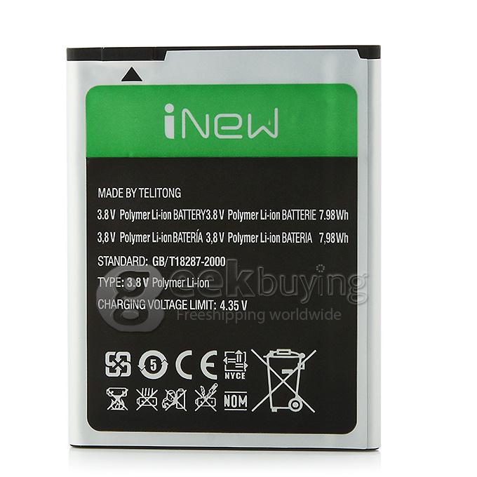 (Original) 3.7V 2100mAh Rechargeable Lithium-ion Battery for INEW V1 Smart Phone