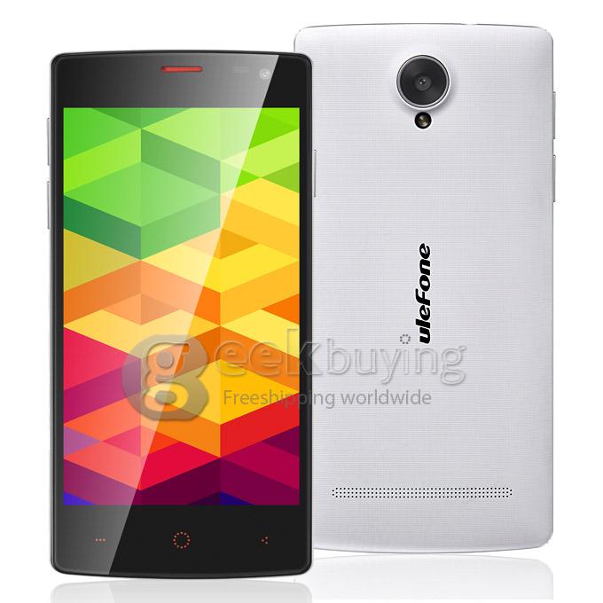 Ulefone Be X 4.5 Inch Android 4.4 Smartphone MTK6592M Octa Core 1.4GHz 1GB RAM 8GB ROM QHD 8.0MP 3G/GPS Miracast - White