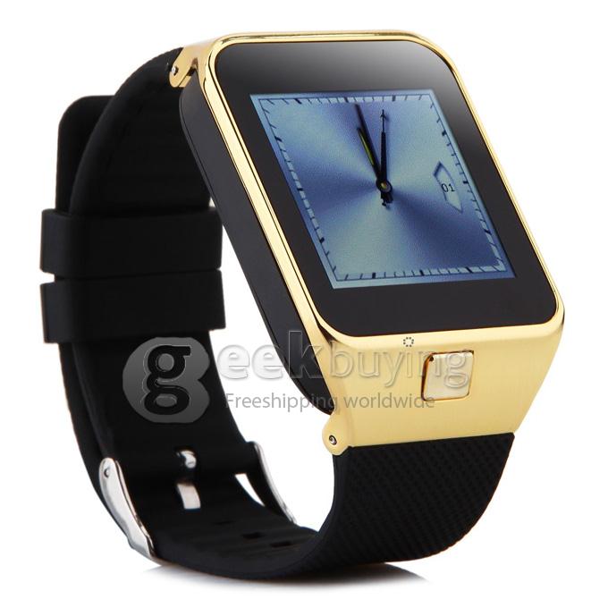 ZGPAX S29 Smart Watch Phone Bluetooth Watch Quad Band 1.54 Inch FM 1.3MP Camera Multi-language - Golden