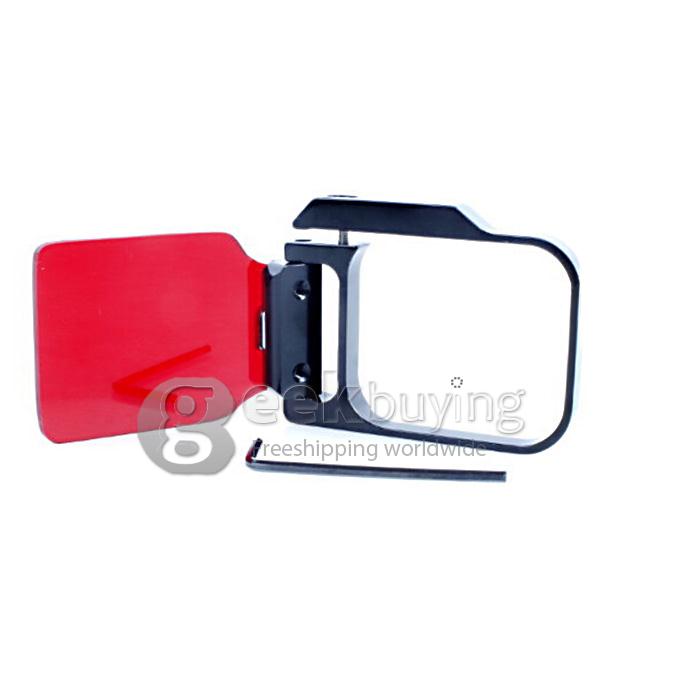 Flip Filter Diving Lens Cover for GOPRO Hero 3 / SJ 4000 - Red