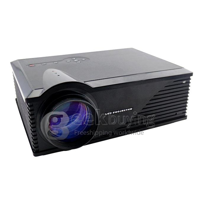 ProHome PH580S LED Projector Multimedia HD 1080P 1280*800 3200 Lumens HDMI USB VGA for Smartphone Home Theater Black