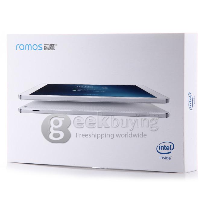 Ramos i10s Quad Core 10.1 Inch Tablet PC Intel ATOM Z3735F Android 4.4 OS 2GB/32GB 1920*1200 BT GPS HDMI - White