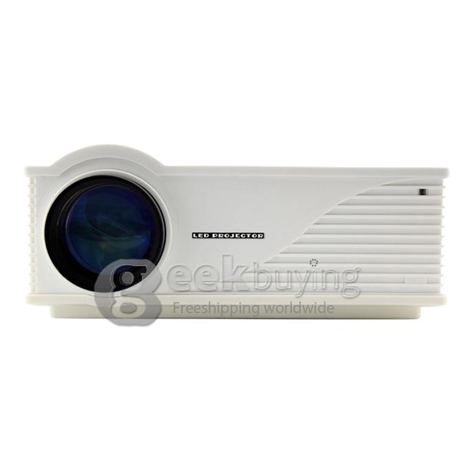 ProHome PH580S LED Projector Multimedia HD 1080P 1280*800 3200 Lumens HDMI USB VGA for Smartphone Home Theater White