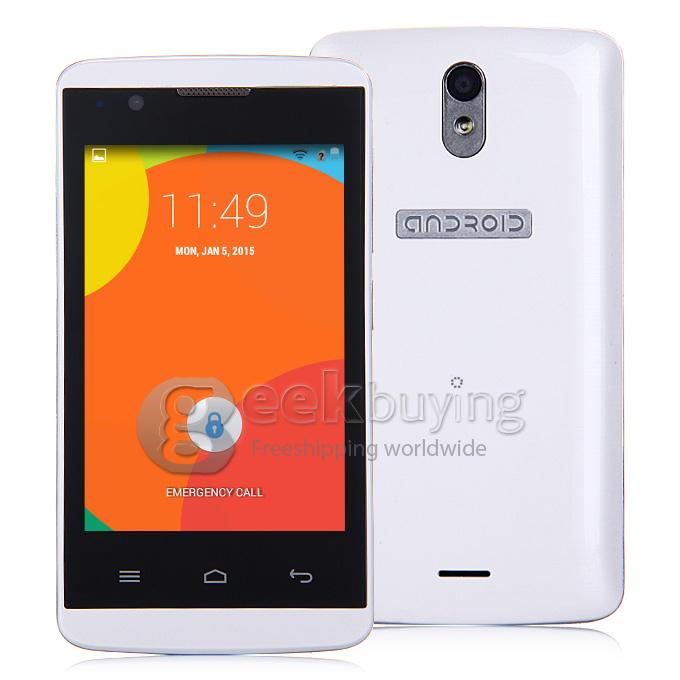 B-MAGIC Mini G3 SC7715 Android 4.4 Phone Dual Core 1.0GHz 3.5Inch Spreadtrum CPU 3G/Bluetooth SmartPhone - White