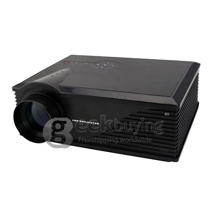 ProHome PH580S LED Projector Multimedia HD 1080P 1280*800 3200 Lumens HDMI USB VGA for Smartphone Home Theater Black