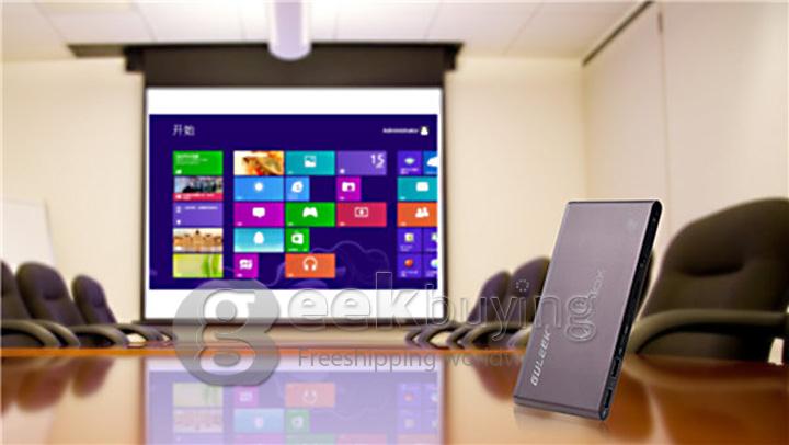 GULEEK i8 Windows 8.1 Mini TV Stick 1.8GHz Quad Core Intel Z3735F 2G RAM 16G ROM 802.11 b/g/n LAN BT4.0 HDMI 1080P