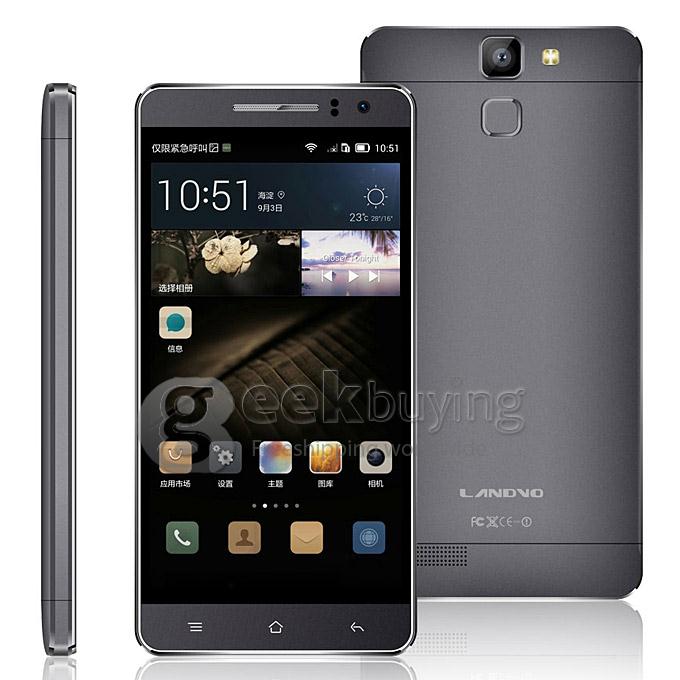LANDVO L600S 5.0Inch Android 4.4.2 MTK6732 Quad Core 1.5GHz Smartphone 1GB 8GB IPS HD FDD-LTE 4G 13.0MP 5.0MP - Grey