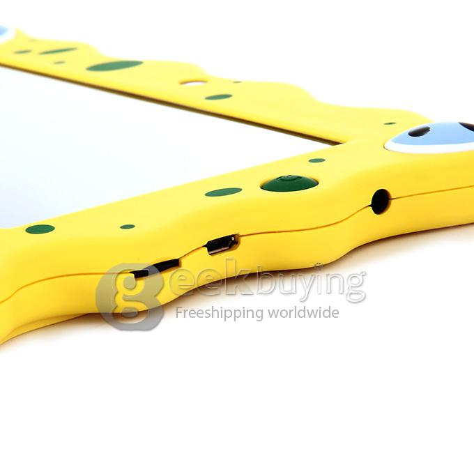 7C08 7 Inch A23 Android 4.4 Tablet PC 8G ROM Children's Tablet(can be controlled by the parents) Dual Cameras - Yellow