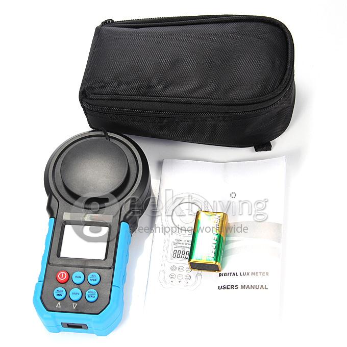 BSIDE ELM02 Professional Digital Light Meter LUX FC Light Meter Peak Measurement Unit Conversion
