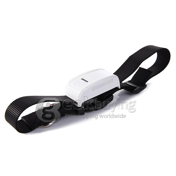 KH-909 Waterproof GPS / GSM Pet Data Tracker Recorder For Cat Dog with Collar (EU Plug) - Black