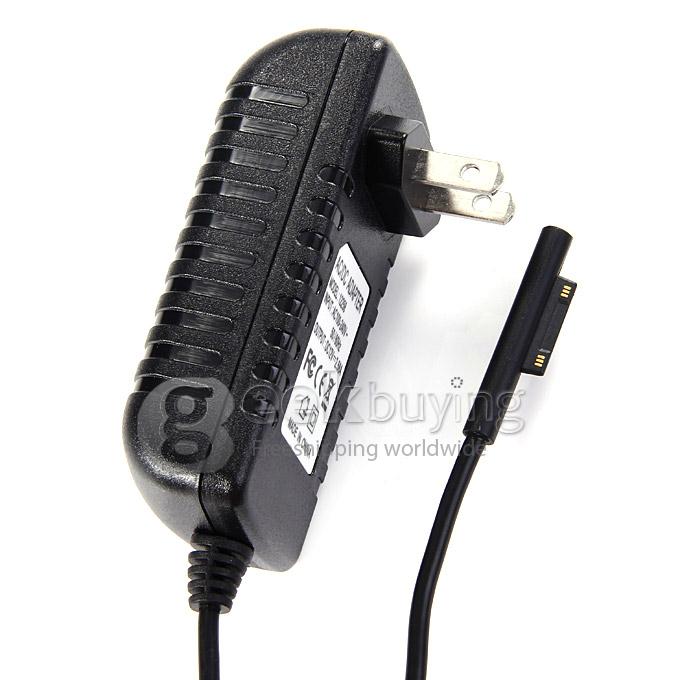 US Plug Wall Travel Adapter Charger with Car Charger Adapter Power Supply for Microsoft Surface Pro 3 12 Inch Tablet