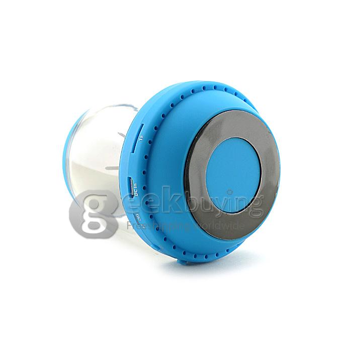 Mini 009 Bluetooth Glare Magic Lamp Speaker Audio Wireless Subwoofer Support TF Card Hands-free Call - Blue