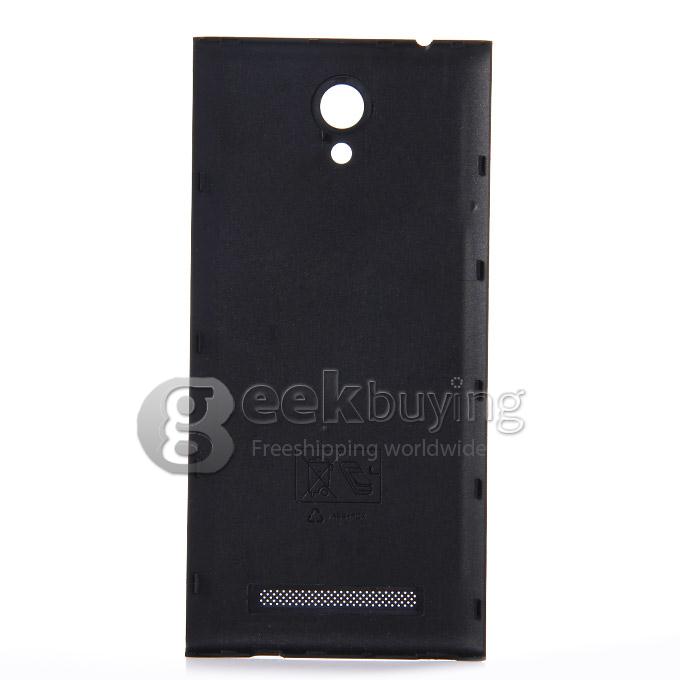 High Quality Hand Case Back Shell for ZOPO ZP920 Smart Phone - Black