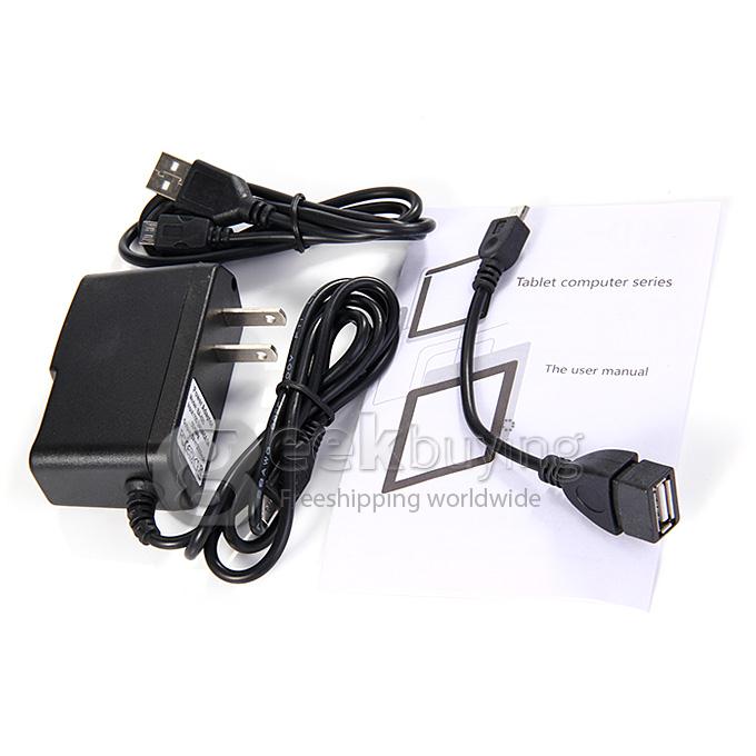 7 Inch F733D 2G Phone Call Android 4.2 Tablet PC 1024x600 Pixels Capacitive Screen BT - Gold